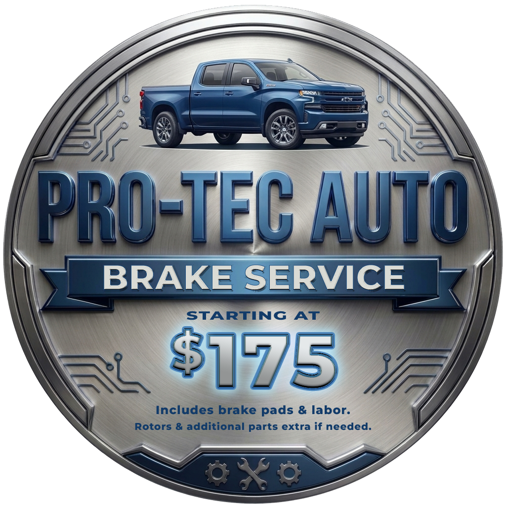 Pro-Tec Auto Brake Service Special